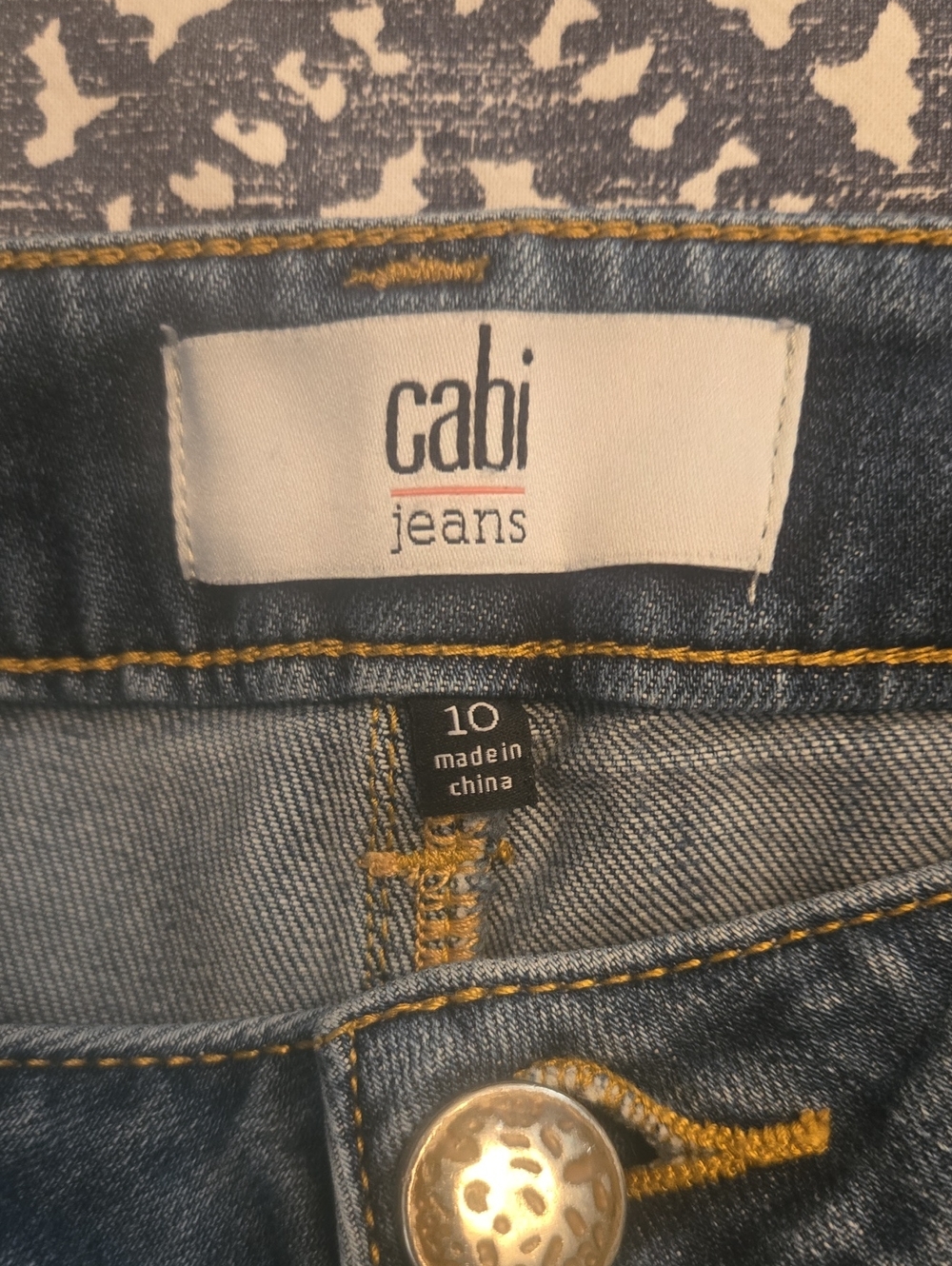 CAbi Beach Club Wash Raw Hem Tomboy  Denim Shorts Style #5243 - Picture 9 of 13